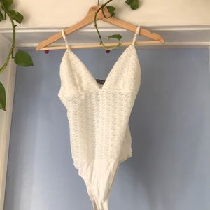 Lace white lingerie never worn